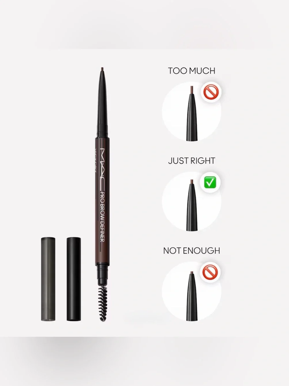 MAC PRO BROW DEFINER 1MM-TIP BROW PENCIL STUD